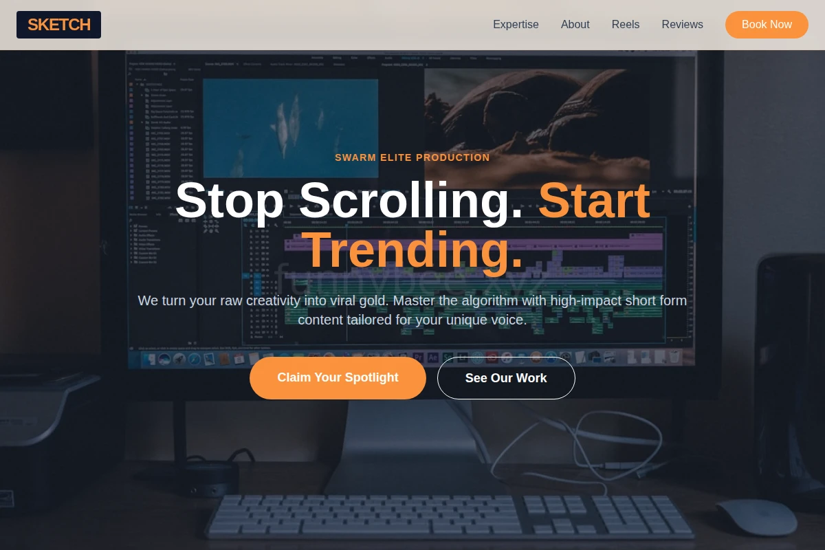 Sketch Short Form Video Agency